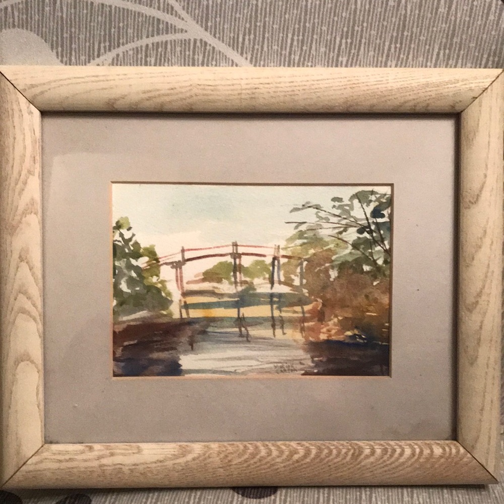 Artist Marion Carton signed print